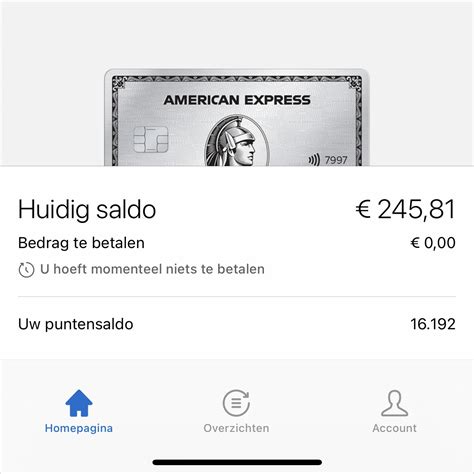 amex nederland activatie.